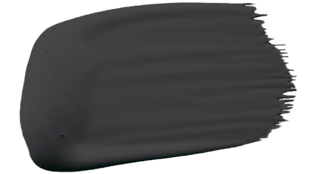 Black colour swatch