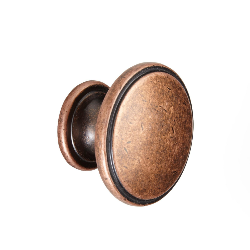 Traditional Antique Copper Knob - HPK784